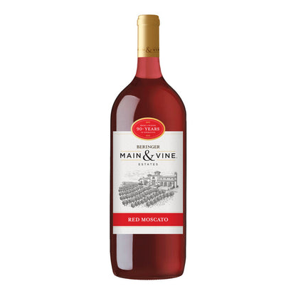 Beringer Main & Vine Red Moscato California - 1.5L