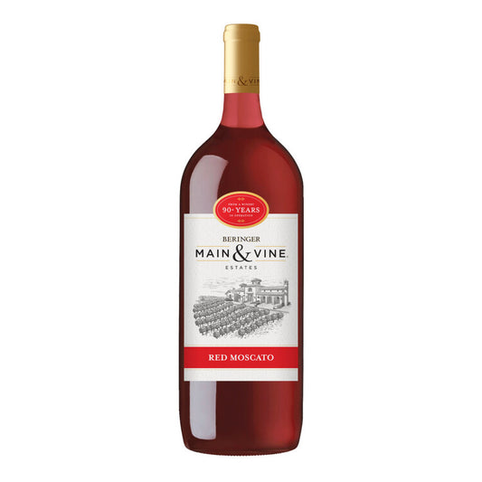 Beringer Main & Vine Red Moscato California - 1.5L