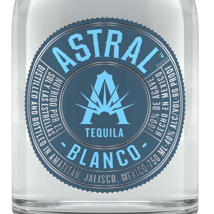 Astral Tequila Blanco 80 - 750ML - Front Label