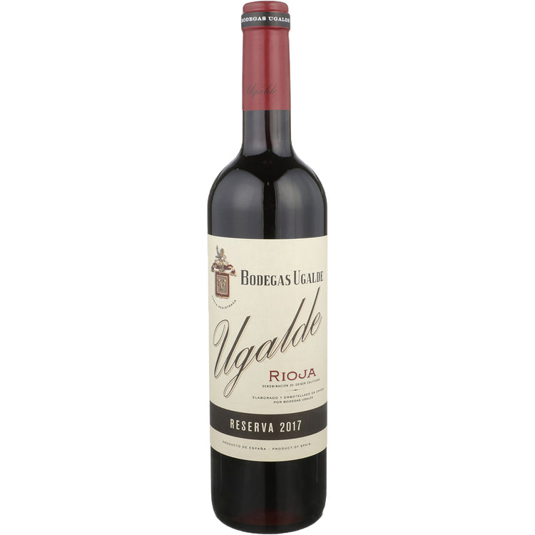 Bodegas Ugalde Rioja Reserva 2017 - 750ML - Front