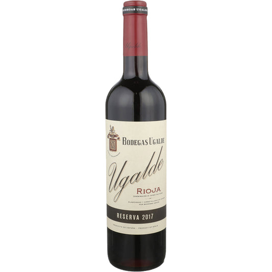 Bodegas Ugalde Rioja Reserva 2017 - 750ML - Front