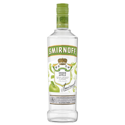 Smirnoff Apple Flavored Vodka Green Apple 60 - 750ML