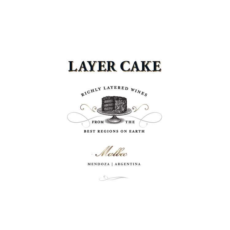 Layer Cake Malbec Mendoza - 750ML - Front Label