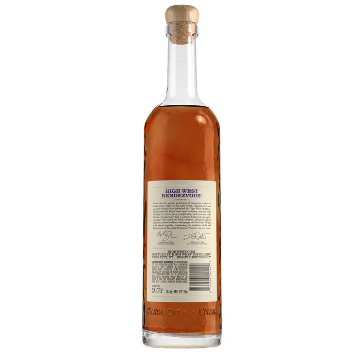 High West Rye Whiskey Rendezvous Rye 92 - 750ML