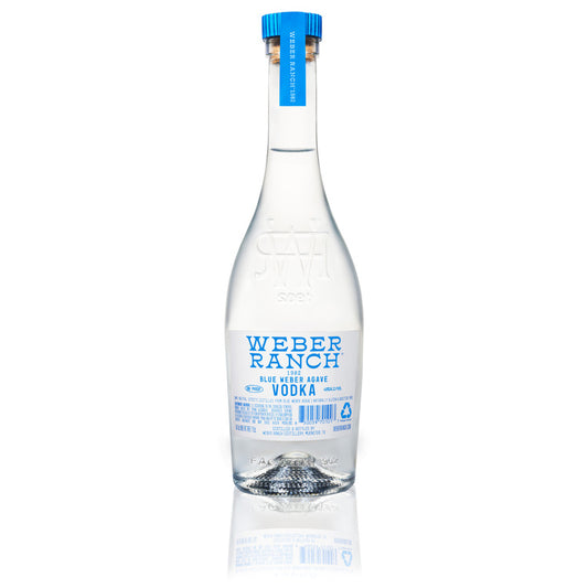 Weber Ranch 1902 Vodka 80 - 1.0L - Back