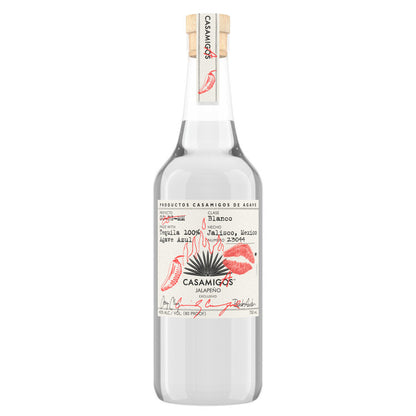 Casamigos Casamigas Tequila Blanco Jalapeno Flavored 80 - 750ML - Front