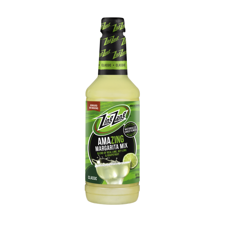 Zing Zang Margarita Mix - 32 Z - Front