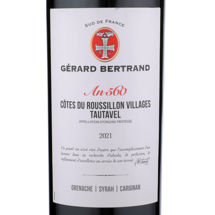 Gerard Bertrand Cotes Du Roussillon Villages Tautavel Syrah/Grenache/C - 750ML - Front Label