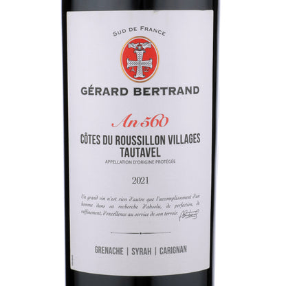 Gerard Bertrand Cotes Du Roussillon Villages Tautavel Syrah/Grenache/C - 750ML - Front Label