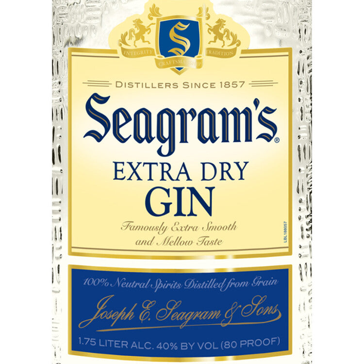 Seagram'S Extra Dry Gin 80 - 1.75L