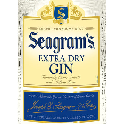 Seagram'S Extra Dry Gin 80 - 1.75L