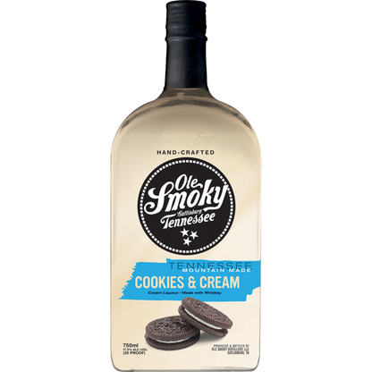 Ole Smoky Cookies & Cream Liqueur Mountain Made 35 - 750ML