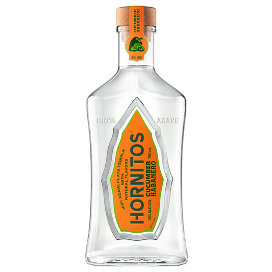 Hornitos Cucumber Tequila Liqueur Cucumber Habanero 70 - 750ML - Front
