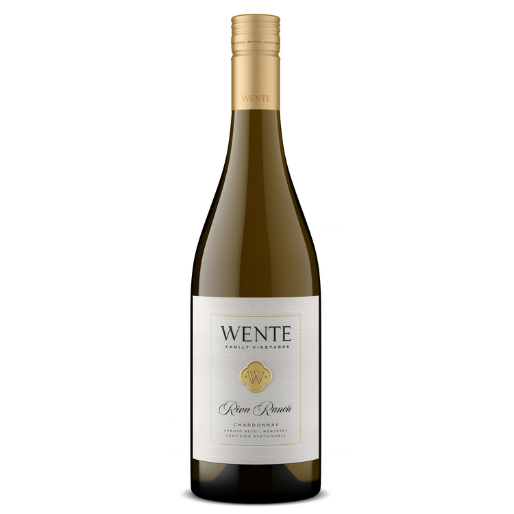 Wente Vineyards Chardonnay Riva Ranch Vineyard Arroyo Seco - 750ML - Front