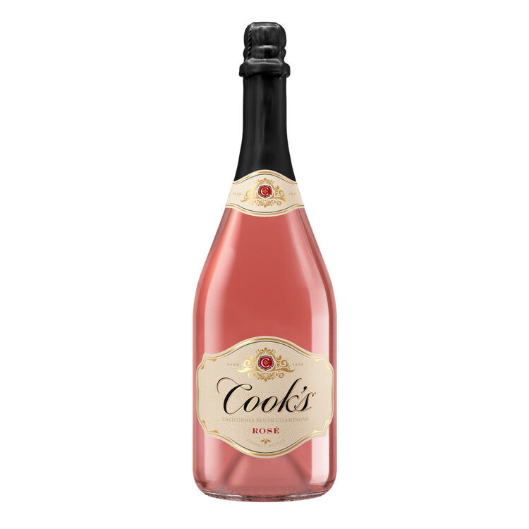 Cook's Blush Champagne Sweet Rose California - 750ML - Front