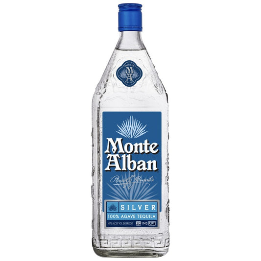 Monte Alban Tequila Silver 80 - 1.75L - Front