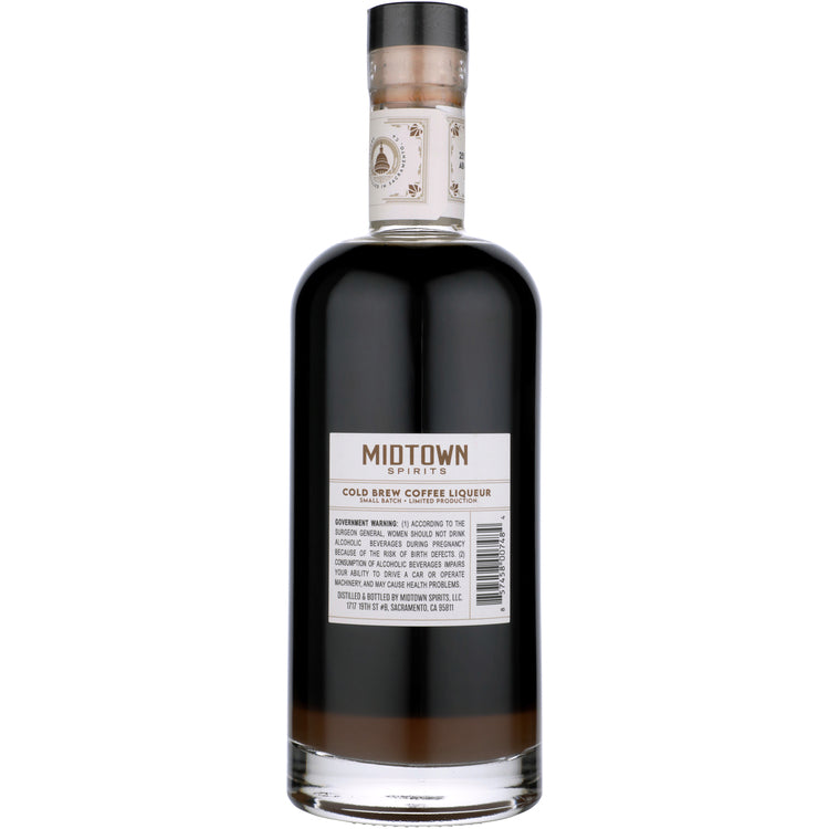 Midtown Spirits Small Batch Cold Brew Coffee Liqueur 50 - 750ML