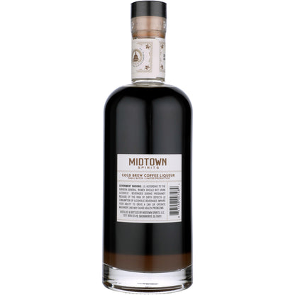 Midtown Spirits Small Batch Cold Brew Coffee Liqueur 50 - 750ML