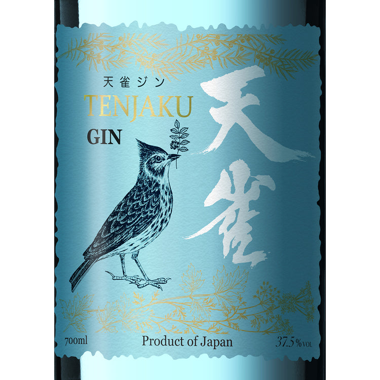 Tenjaku London Dry Gin 86 - 700ML - Front Label