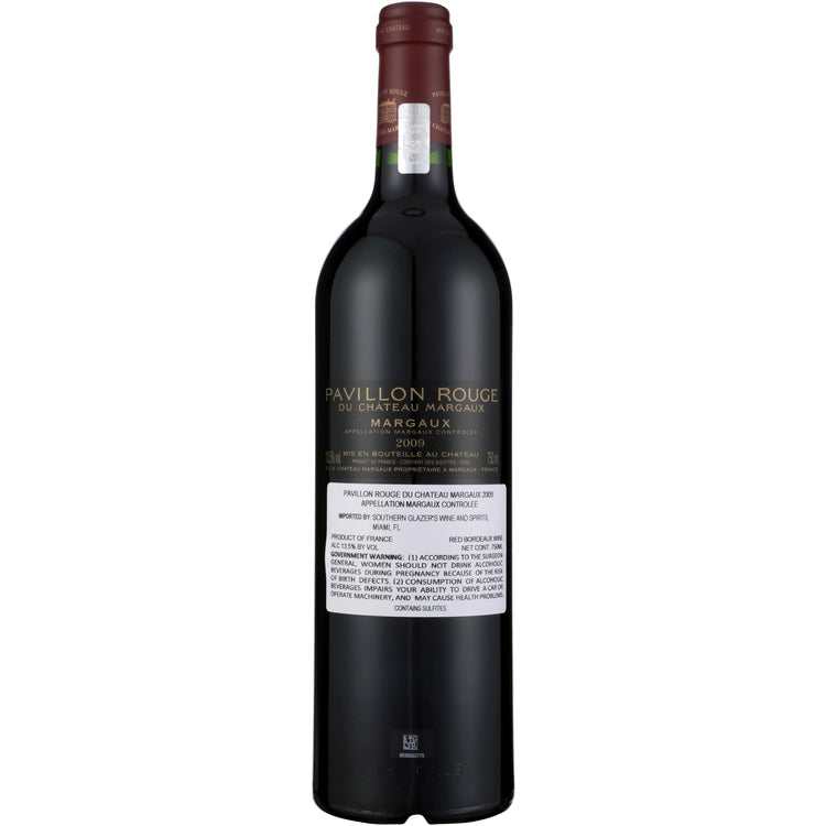 Chateau Margaux Margaux 2009 Wood Box - 750ML - Back