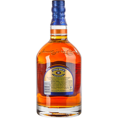 Chivas Regal Blended Scotch Gold Signature 18 Yr 80 No Carton - 1.0L - Back