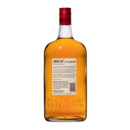 Mount Gay Gold Rum Eclipse Heritage Blend 80 - 1.75L - Back