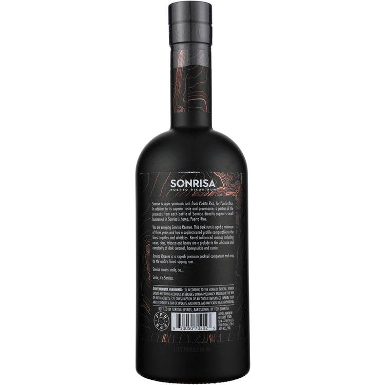 Sonrisa Gold Rum Reserva 80 - 750ML