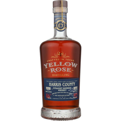 Yellow Rose Distilling Straight Bourbon Whiskey Harris County Pot Dist - 750ML - Front