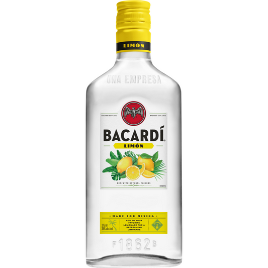 Bacardi Lemon Flavored Rum Limon 70 - 375ML - Front