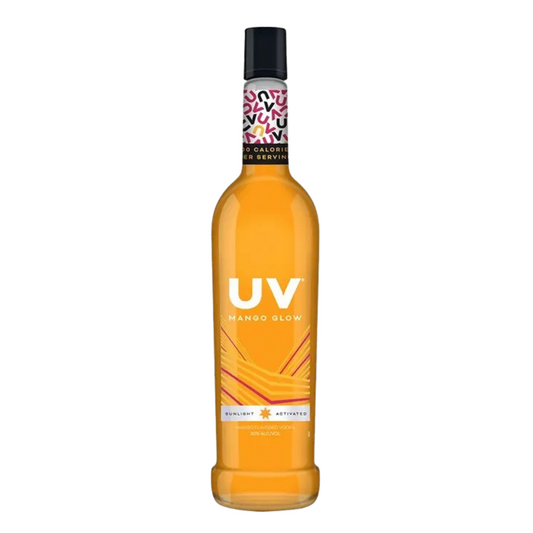 Uv Mango Flavored Vodka Glow 60 - 750ML - Front