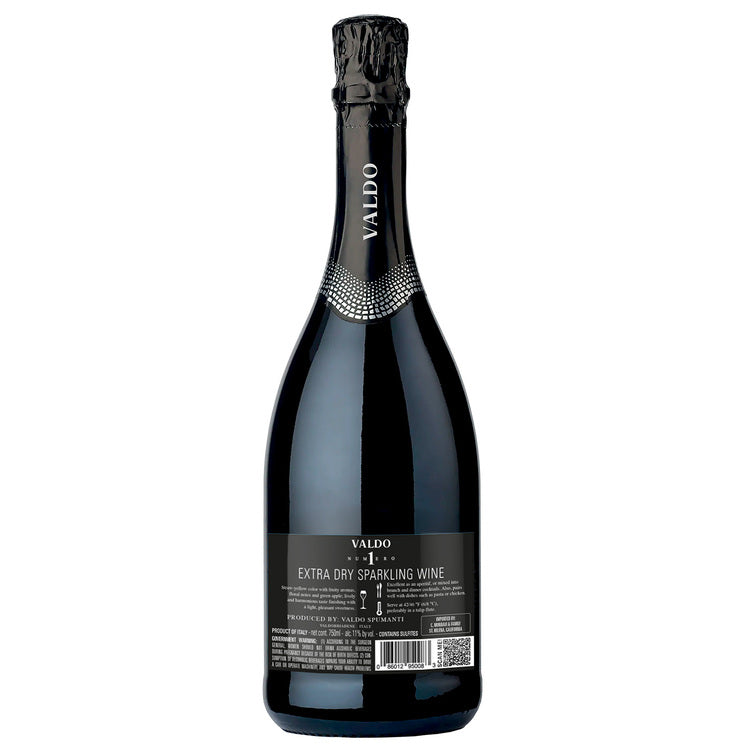 Valdo Extra Dry Numero 1 Italy - 750ML - Back