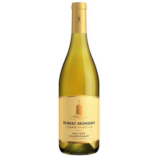 Robert Mondavi Private Selection Buttery Chardonnay California - 750ML - Front