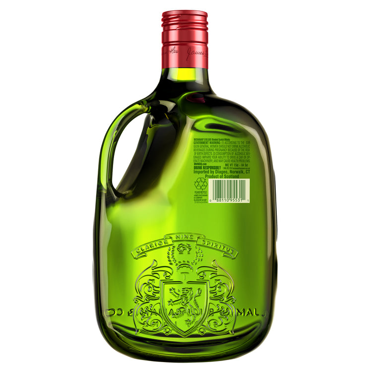 Buchanan's Blended Scotch Deluxe 12 Yr 80 - 1.75L - Back