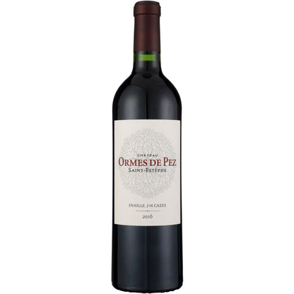 Chateau Ormes De Pez Saint Estephe 2016 Wood Box - 750ML - Front