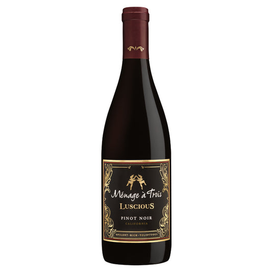 Menage A Trois Pinot Noir Luscious California - 750ML - Front