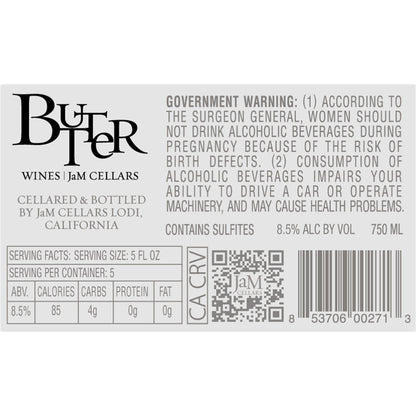 Butter Chardonnay Light California - 750ML