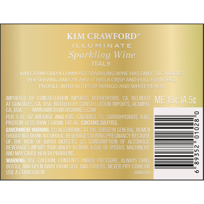 Kim Crawford Sparkling Wine Illuminate Italy - 750ML