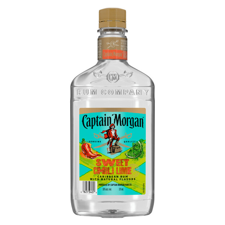 Captain Morgan Sweet Chili Lime Favored Rum 70 - 375ML - Front