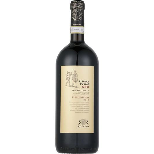 Ruffino Chianti Classico Gran Selezione Riserva Ducale Oro 2018 Wood B - 1.5L