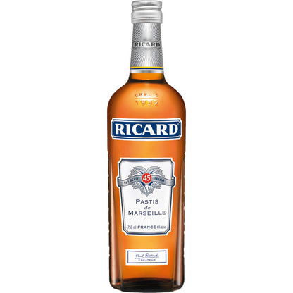 Ricard Pastis De Marseille 90 - 750ML - Front