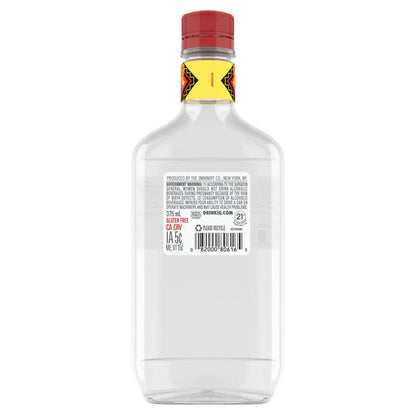 Smirnoff Vodka Spicy Tamarind Flavored 70 Flask - 375ML - Back