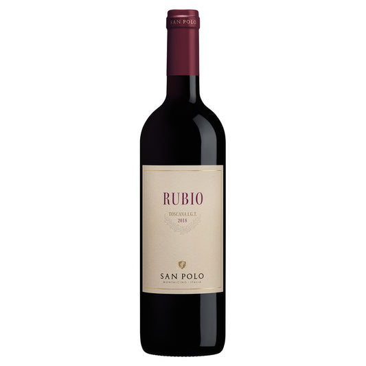 San Polo Toscana Rosso Rubio Made With Organically Grown Grapes 2022 - 750ML