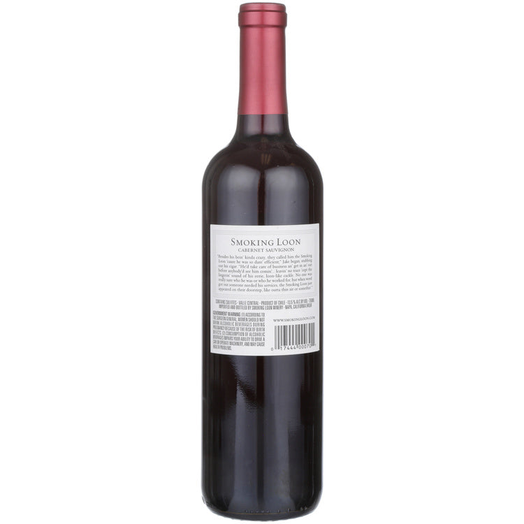 Smoking Loon Cabernet Sauvignon The Original California - 750ML - Back