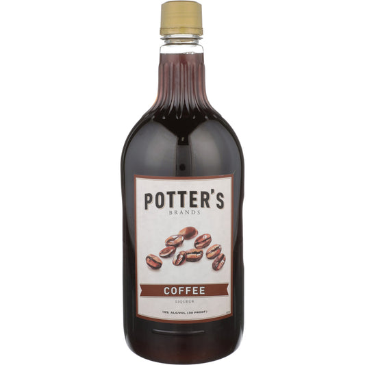 Potter's Coffee Liqueur 30 - 1.75L - Front