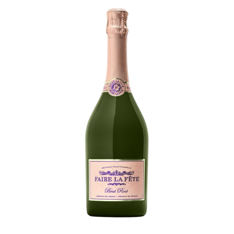 Faire La Fete Cremant De Limoux Brut Rose - 750ML - Front