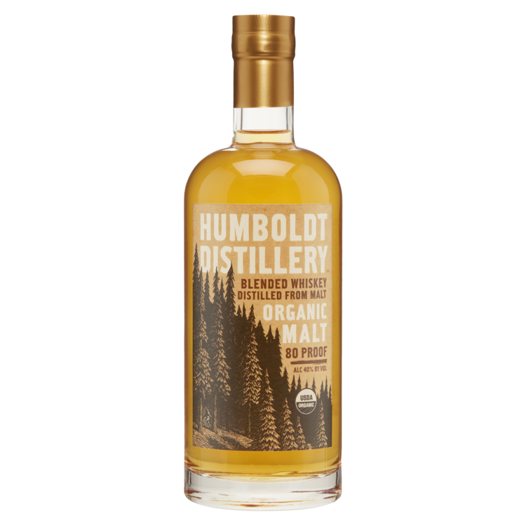 Humboldt Distillery Blended Whiskey Distilled From Organic Malt 80 - 750ML - Front