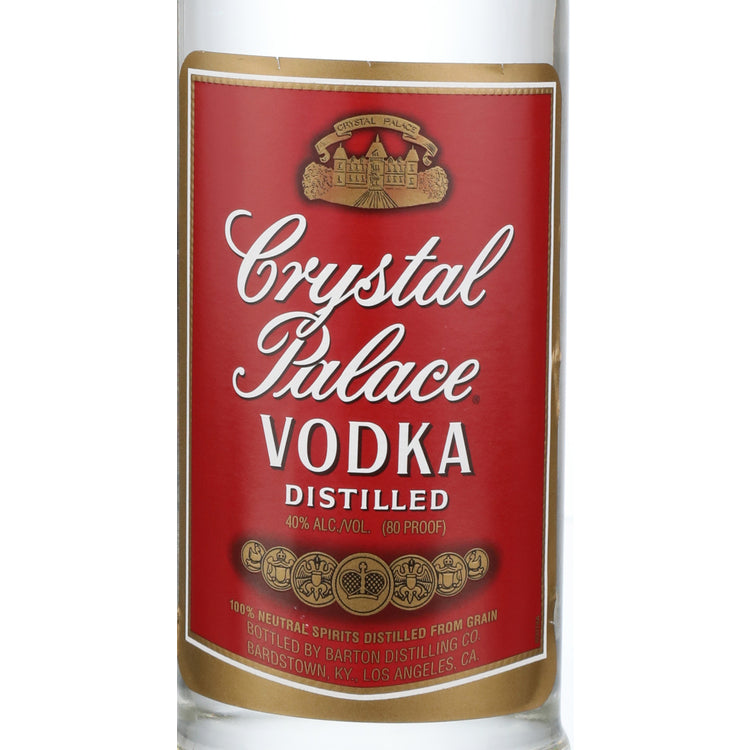 Crystal Palace Vodka 80 - 750ML - Front Label