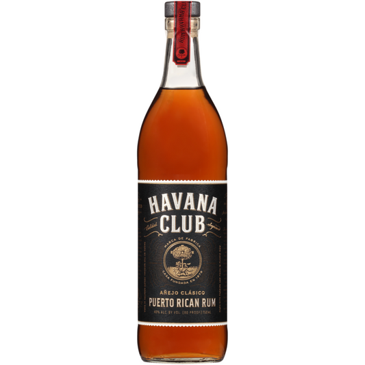 Havana Club Aged Rum Anejo Clasico 80 - 750ML