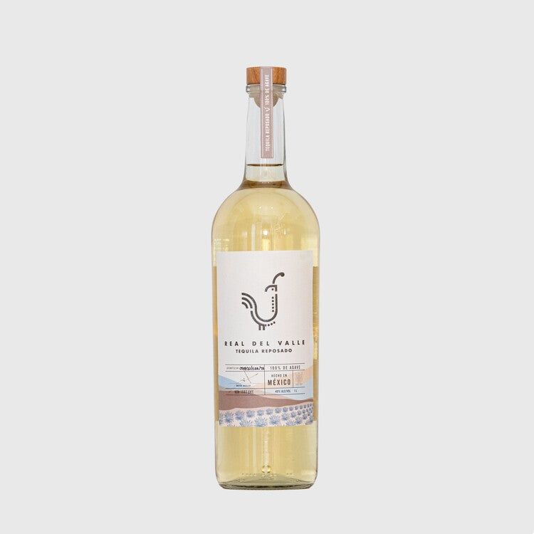 Real Del Valle Tequila Reposado 80 - 1.0L - Front