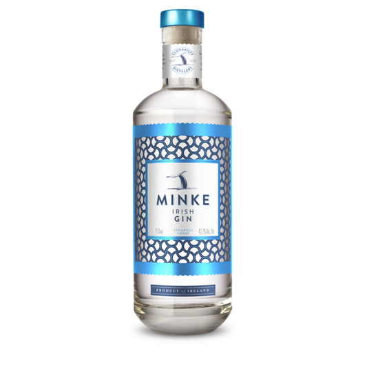 Minke Irish Gin 86.4 - 750ML - Front